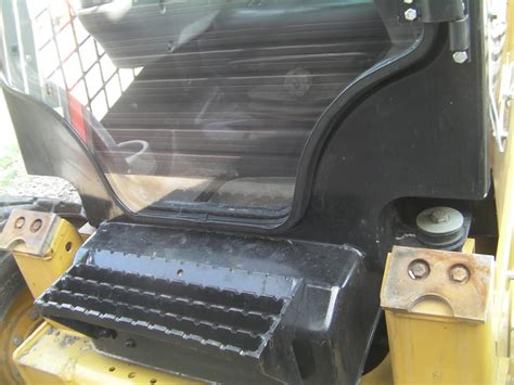 cat skid steer cab door|cat d series door enclosure.